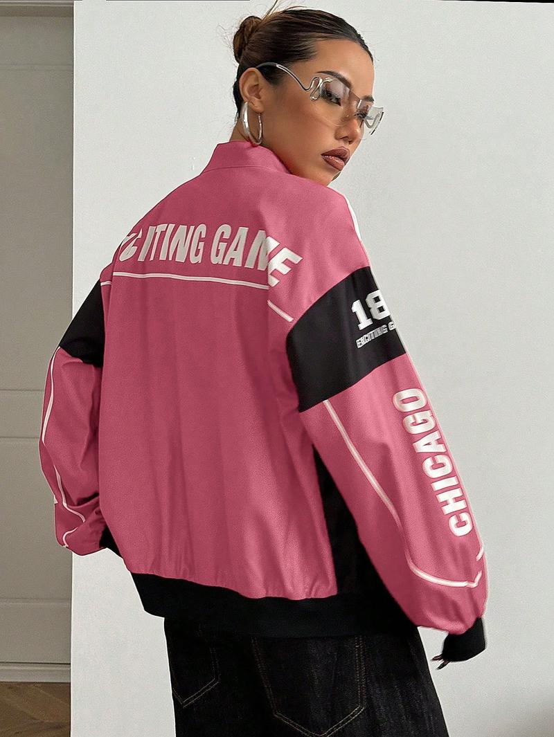 Y2K Streetwear Zip-Up