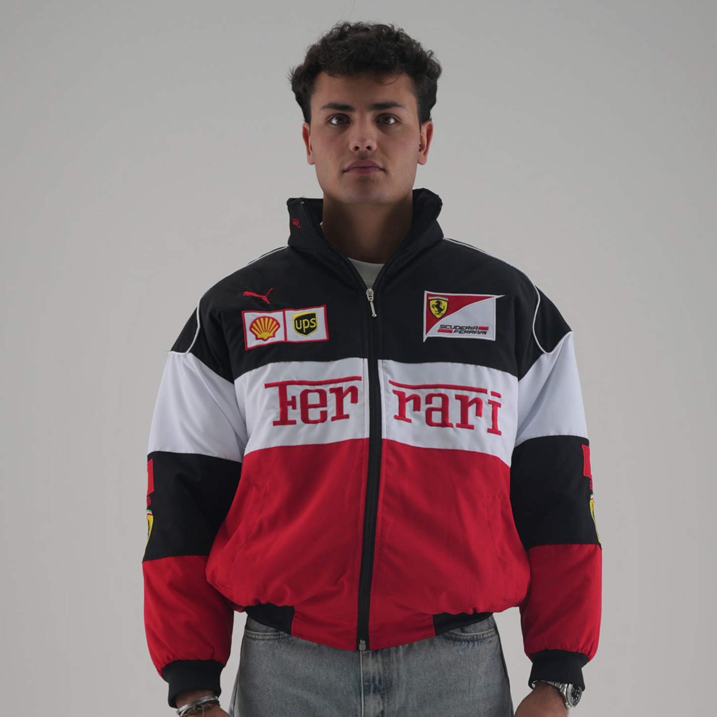Ferrari F1 Vintage Racing Jacket - Classic Edition