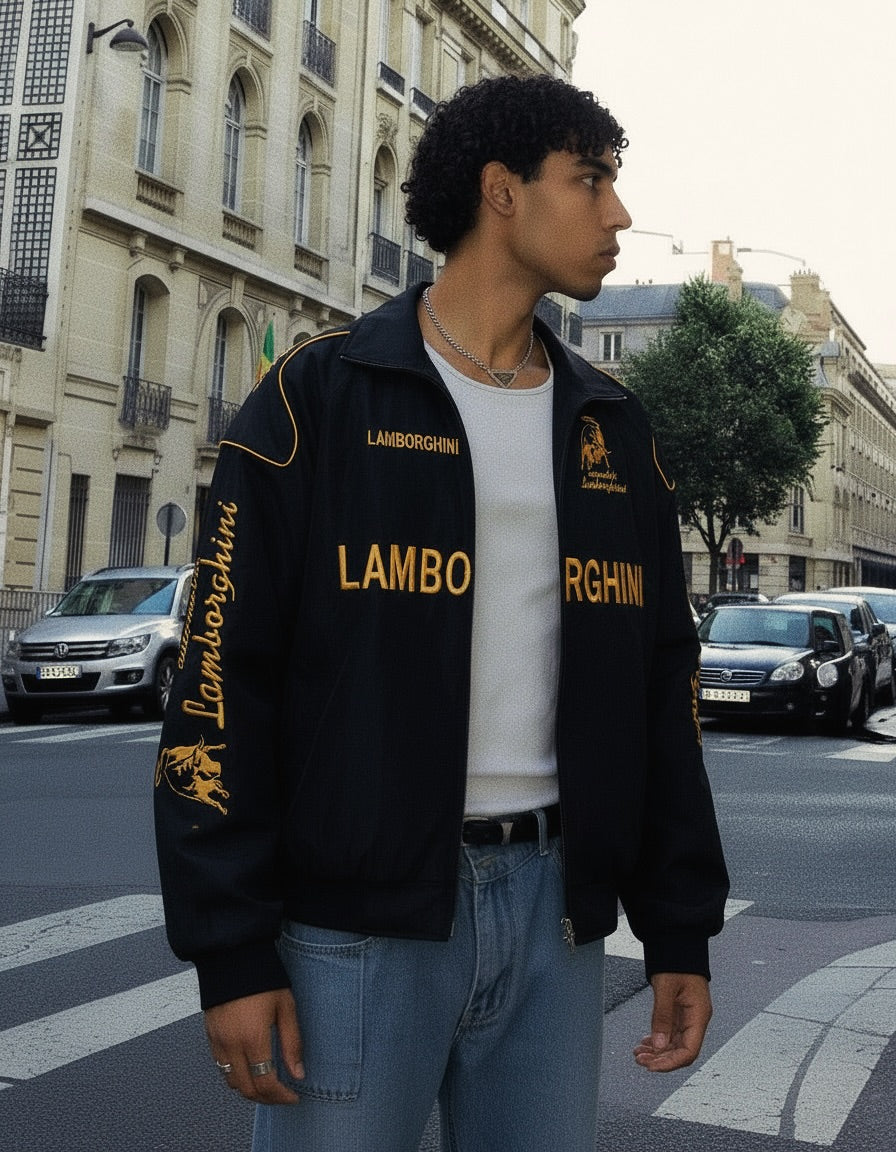 AUTOMOBILI LAMBORGHINI VINTAGE RACING JACKET