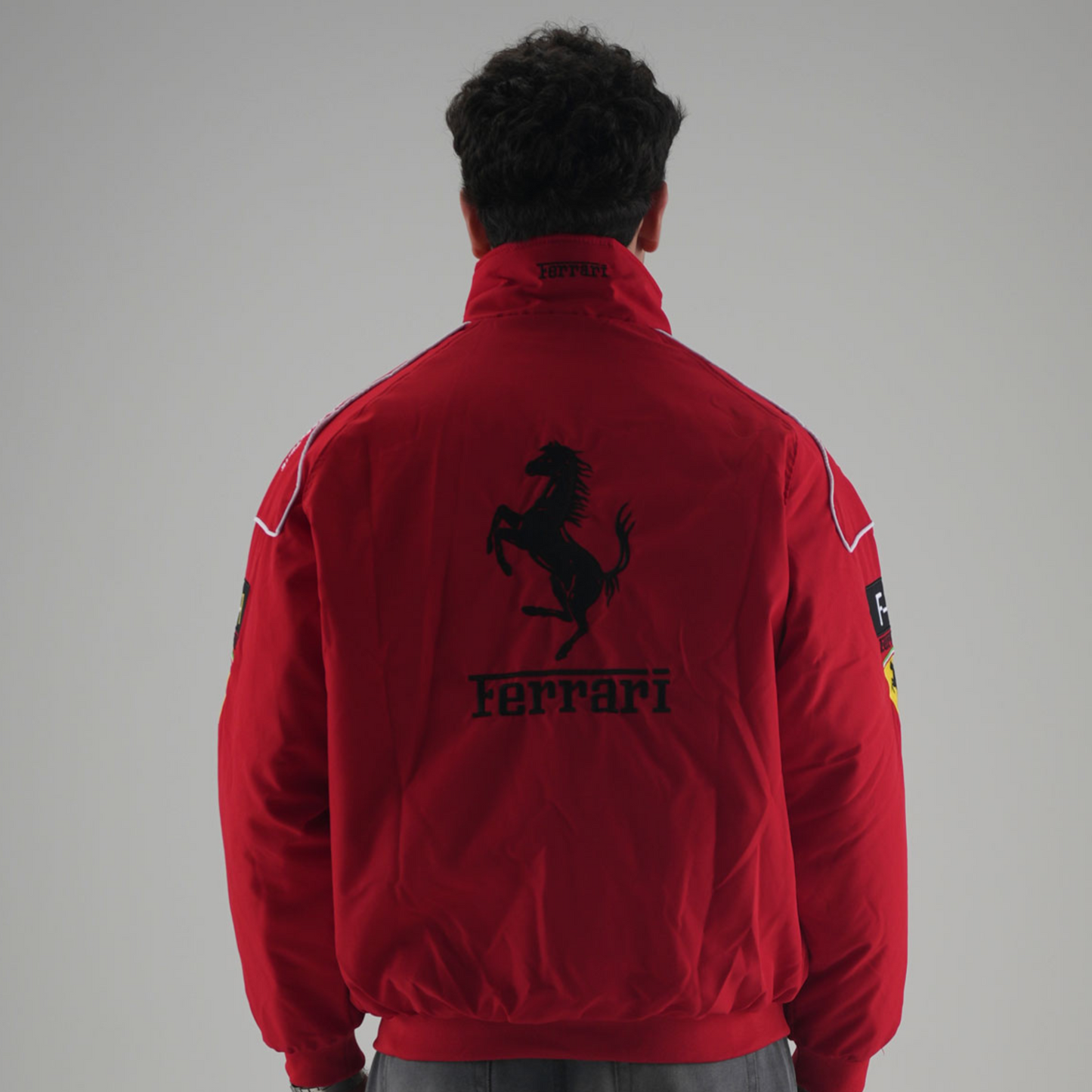 Ferrari F1 Vintage Racing Jacket - Red Edition