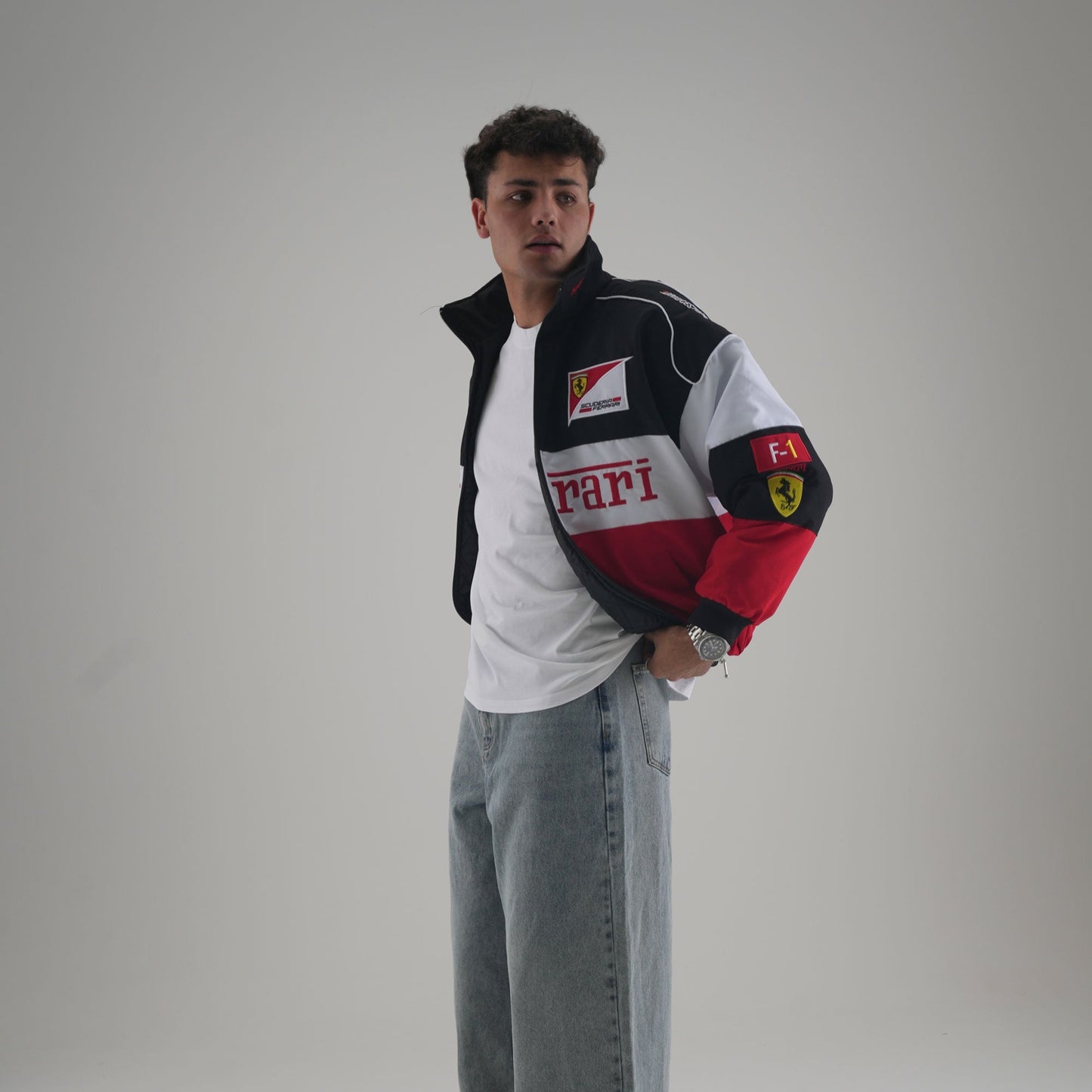 Ferrari F1 Vintage Racing Jacket - Classic Edition