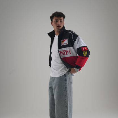 Ferrari F1 Vintage Racing Jacket - Classic Edition