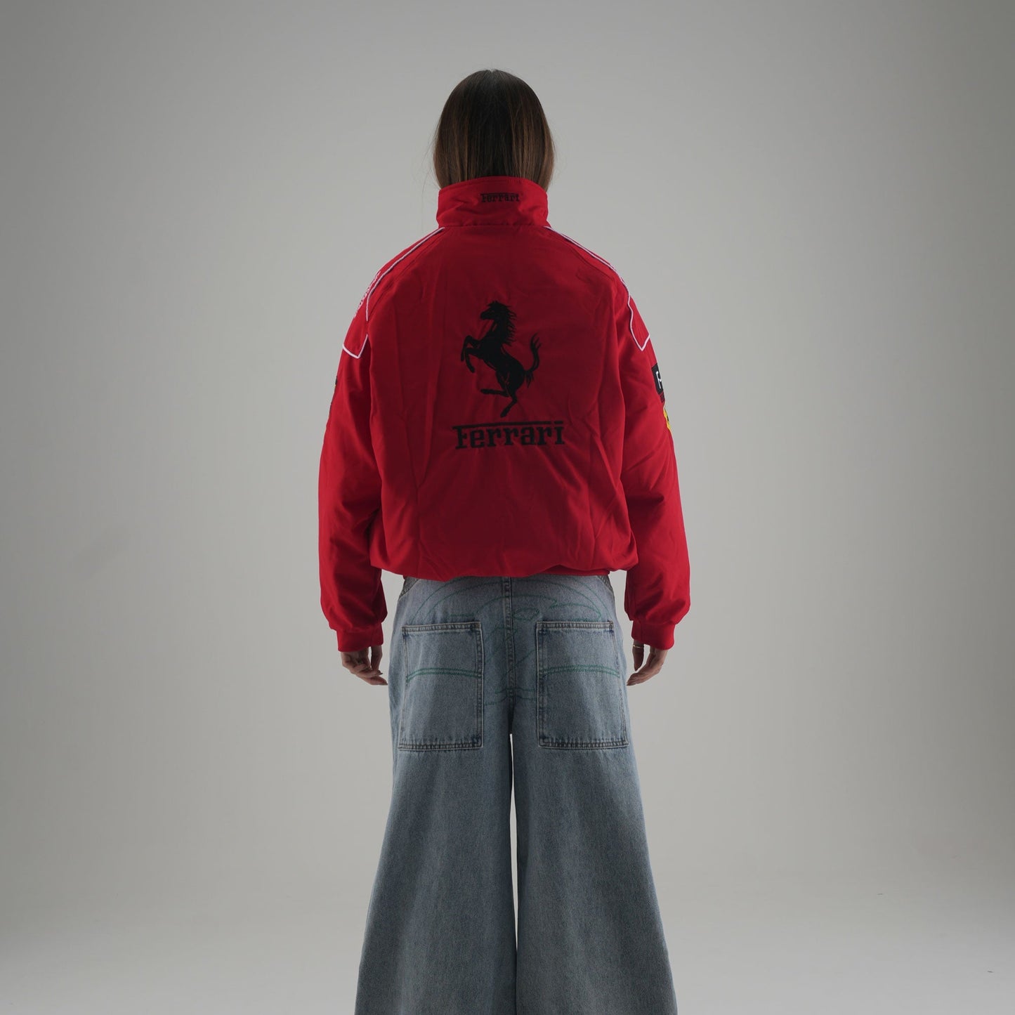 Ferrari F1 Vintage Racing Jacket - Red Edition