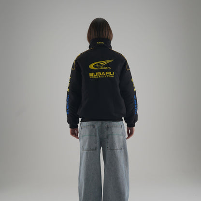Subaru Rally Vintage Racing Jacket - Black Edition